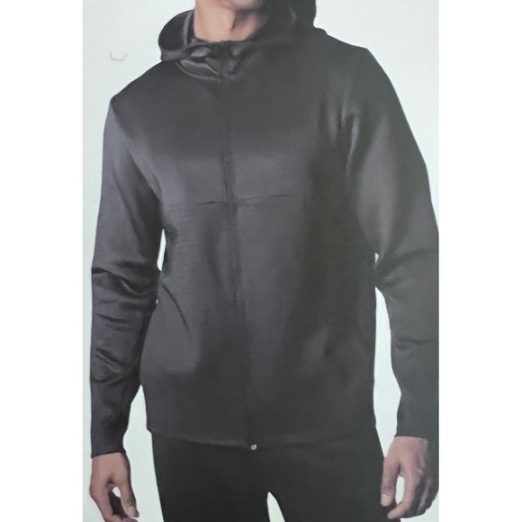 Spyder Other - Spyder Men's Full Zip Hoodie Size Large NWT Black Ribbed